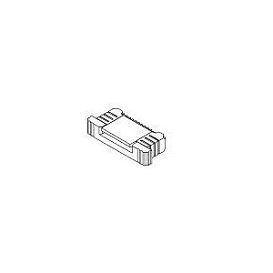 ZIF-Steckverbinder RM 0,5 mm Horizontal Kontakte oben SMD Hhe 2,0mm Schieber