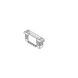 ZIF-Steckverbinder RM 0,5 mm Vertikal SMD \\\  Hhe 4,20mm Schieber